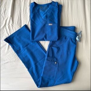 FIGS Royal Blue Scrub Pants (BOTTOMS ONLY)